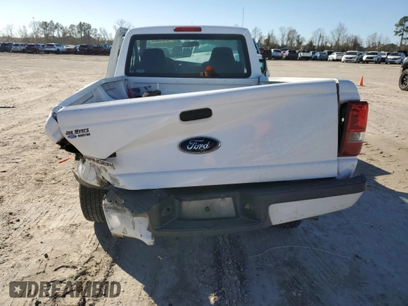 2006 Ford Ranger XL with VIN 1FTYR10U06PA32187, listed as a Copart auction lot 42453585 with 472,503 mi miles and Salvage Title. Bid and sale history available at carsss.com. Image 6.