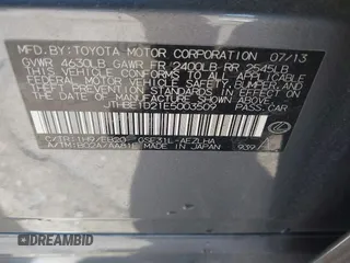 2014 Lexus IS 350 z VIN JTHBE1D21E5003509, wystawiony jako IAAI lot #42190249 z przebiegiem 99 002 mil mil oraz . Historia ofert i sprzedaży dostępna na DreamBid. Obrazek 9.