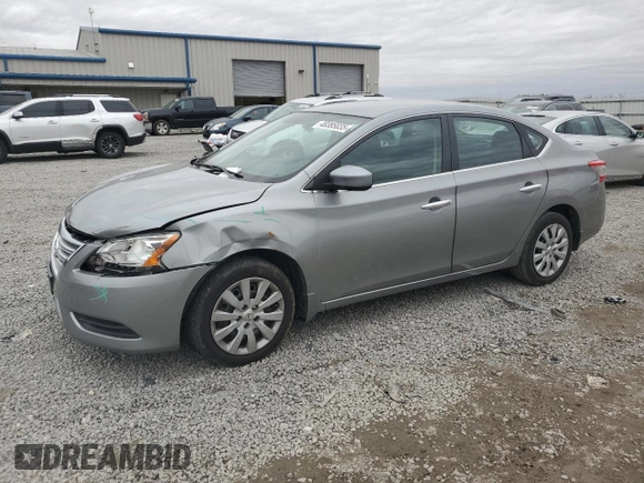 2014 Nissan Sentra SV with VIN 3N1AB7AP0EL679882, listed as a Copart auction lot 48385035 with 141,428 mi miles and Clean title. Bid and sale history available at DreamBid. Image 1.