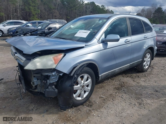 2009 Honda CR-V EX-L with VIN 5J6RE38779L022773, listed as a IAAI auction lot 41724001 with 340,281 mi miles. Bid and sale history available at carsss.com. Image 2.