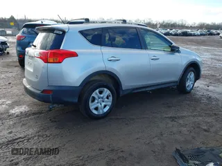 2015 Toyota RAV4 LE with VIN JTMBFREV3FJ039331, listed as a IAAI auction lot 41650536 with 155,127 mi miles. Bid and sale history available at carsss.com. Image 4.