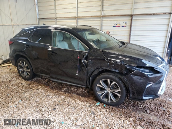 2017 Lexus RX 350 with VIN 2T2BZMCA9HC088442, listed as a Copart auction lot 58312065 with 107,520 mi miles and Salvage title. Bid and sale history available at DreamBid. Image 4.