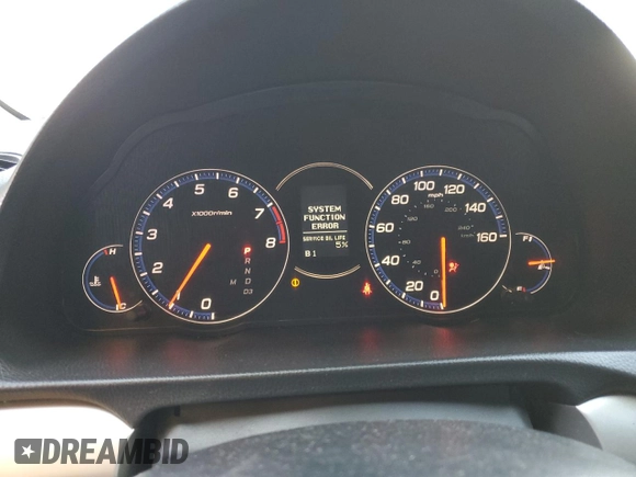 2007 Acura TSX Navi with VIN JH4CL969X7C008290, listed as a Copart auction lot 49184415 with Not provided miles and Salvage title. Bid and sale history available at DreamBid. Image 9.