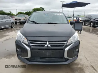 2022 Mitsubishi Mirage ES with VIN ML32FUFJ2NHF06863, listed as a Copart auction lot 55861615 with 29,514 mi miles and Salvage title. Bid and sale history available at DreamBid. Image 5.