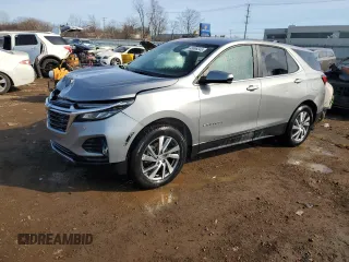 2024 Chevrolet Equinox LT with VIN 3GNAXUEG2RL247363, listed as a Copart auction lot 48898345 with 16,244 mi miles and Salvage Title. Bid and sale history available at DreamBid. Image 1.