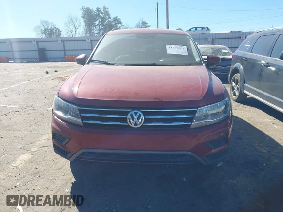2019 Volkswagen Tiguan SE with VIN 3VV3B7AX6KM161627, listed as a IAAI auction lot 41698592 with 108,966 mi miles and . Bid and sale history available at DreamBid. Image 12.