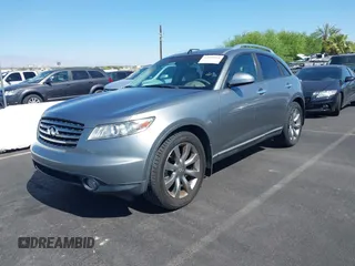 2005 Infiniti FX with VIN JNRAS08W45X202491, listed as a IAAI auction lot 42479564 with 223,299 mi miles and . Bid and sale history available at DreamBid. Image 2.