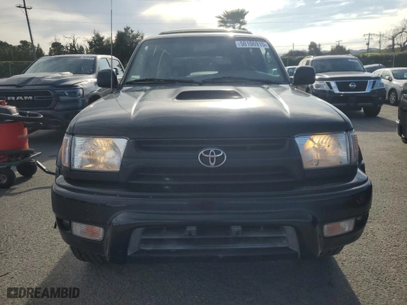 2001 Toyota 4Runner SR5 with VIN JT3HN86R010332387, listed as a Copart auction lot 50106915 with 216,856 mi miles and Clean Title. Bid and sale history available at carsss.com. Image 5.