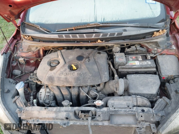 2016 Hyundai Elantra SE with VIN 5NPDH4AE2GH751769, listed as a IAAI auction lot 41928612 with 125,820 mi miles. Bid and sale history available at carsss.com. Image 10.