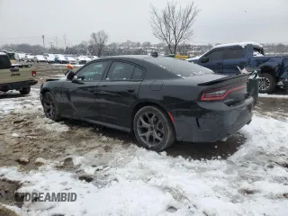 2019 Dodge Charger R/T with VIN 2C3CDXCT6KH643181, listed as a Copart auction lot 44929565 with 109,377 mi miles and Salvage Title. Bid and sale history available at carsss.com. Image 2.