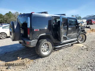 2006 Hummer H2 z VIN 5GRGN23U06H104393, wystawiony jako Copart lot #46208975 z przebiegiem 168 053 mil mil oraz Szkoda całkowita • Salvage title. Historia ofert i sprzedaży dostępna na DreamBid. Obrazek 3.