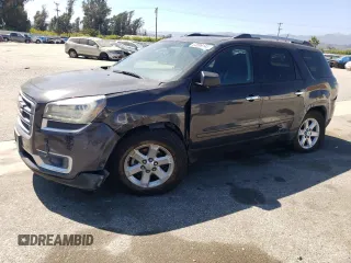2016 GMC Acadia SLE with VIN 1GKKRNED0GJ168477, listed as a Copart auction lot 63599145 with 91,203 mi miles and Salvage title. Bid and sale history available at DreamBid. Image 1.