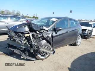 2019 Ford Fiesta SE with VIN 3FADP4EJ7KM122981, listed as a IAAI auction lot 40235576 with Not Provided miles and . Bid and sale history available at carsss.com. Image 2.