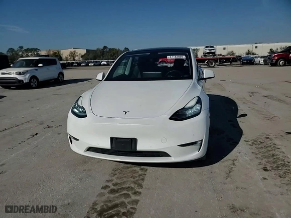 2020 Tesla Model Y Long Range with VIN 5YJYGDEE3LF047491, listed as a Copart auction lot 47182805 with 93,476 mi miles and Non Repairable. Bid and sale history available at carsss.com. Image 15.