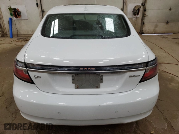2011 Saab 9-5 Turbo4 with VIN YS3GN4AR6B4002246, listed as a Copart auction lot 79666714 with 118,503 mi miles and Clean Title. Bid and sale history available at carsss.com. Image 6.