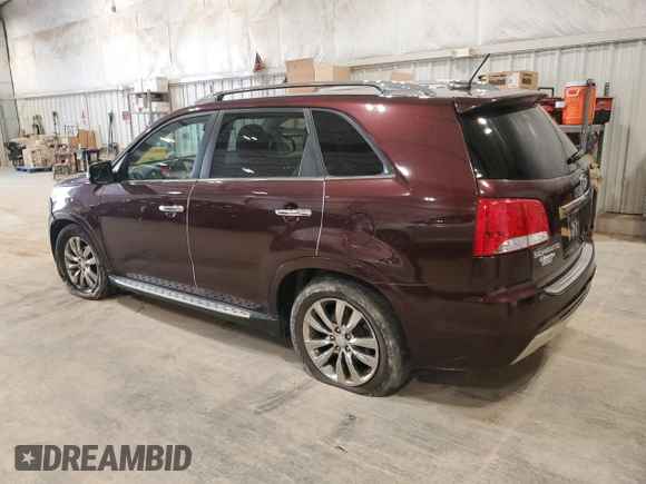 2013 Kia Sorento SX with VIN 5XYKW4A22DG346503, listed as a Copart auction lot 52763175 with 138,170 mi miles and Clean Title. Bid and sale history available at carsss.com. Image 2.