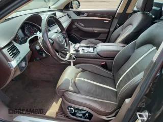 2013 Audi A8 4.0L with VIN WAUR2AFD2DN028826, listed as a Copart auction lot 64756025 with 107,761 mi miles and Salvage title. Bid and sale history available at DreamBid. Image 7.