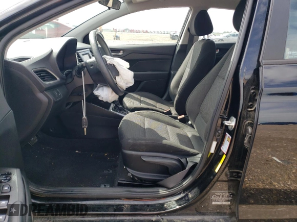 2020 Hyundai Accent SE with VIN 3KPC24A62LE126695, listed as a Copart auction lot 49111513 with 44,188 mi miles. Bid and sale history available at carsss.com. Image 7.