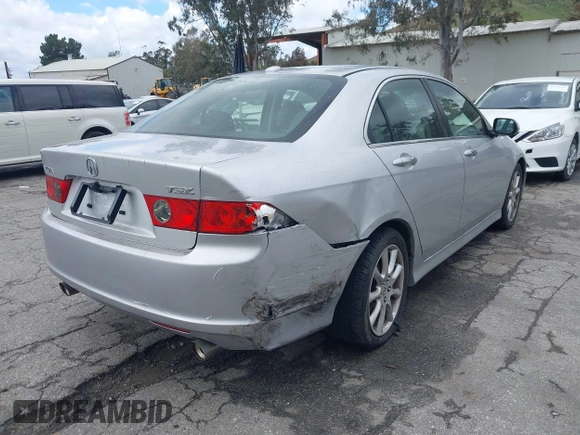 2008 Acura TSX Nav with VIN JH4CL96928C021522, listed as a IAAI auction lot 41782013 with 116,655 mi miles. Bid and sale history available at carsss.com. Image 4.