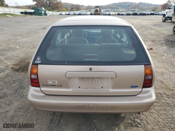 1997 Ford Escort LX with VIN 3FALP15P1VR154749, listed as a Copart auction lot 76805764 with 259,405 mi miles and Non Repairable. Bid and sale history available at carsss.com. Image 6.
