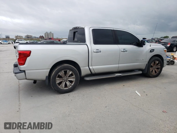 2017 Nissan Titan SV with VIN 1N6AA1E60HN524426, listed as a Copart auction lot 55036775 with 109,258 mi miles and Salvage title. Bid and sale history available at DreamBid. Image 3.