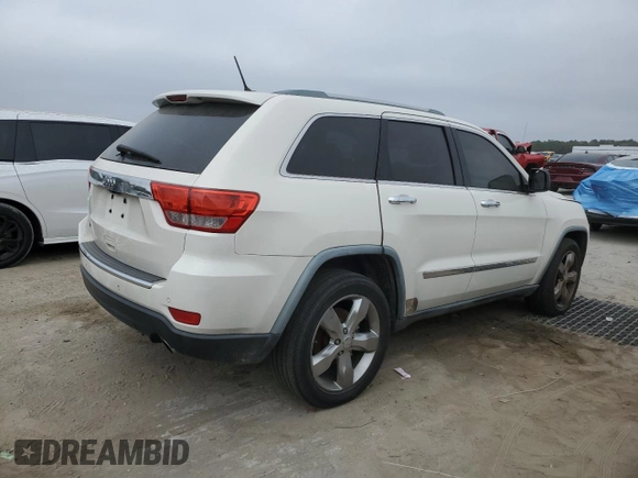 2011 Jeep Grand Cherokee Overland with VIN 1J4RS6GG7BC684628, listed as a Copart auction lot 44853645 with 187,519 mi miles and Clean Title. Bid and sale history available at DreamBid. Image 3.