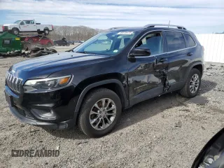 2019 Jeep Cherokee Latitude Plus with VIN 1C4PJMLN4KD142888, listed as a Copart auction lot 48378475 with 119,563 mi miles and Salvage title. Bid and sale history available at DreamBid. Image 1.