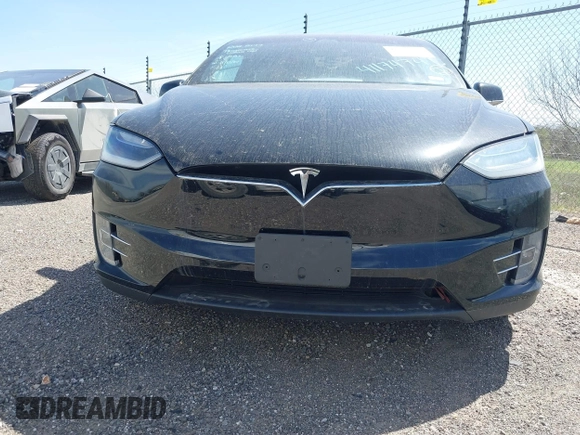 2019 Tesla Model X 75D with VIN 5YJXCDE2XKF161371, listed as a IAAI auction lot 41174741 with 34,979 mi miles. Bid and sale history available at carsss.com. Image 18.
