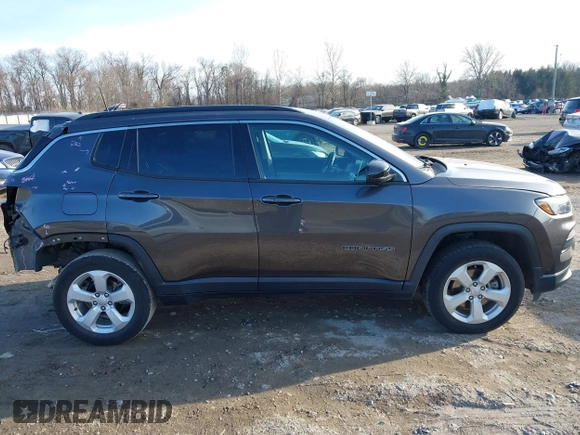2022 Jeep Compass Latitude with VIN 3C4NJDBB7NT123913, listed as a IAAI auction lot 41431372 with 37,006 mi miles and . Bid and sale history available at DreamBid. Image 12.