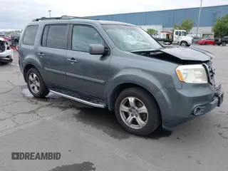 2012 Honda Pilot EX-L with VIN 5FNYF4H53CB074575, listed as a IAAI auction lot 42068530 with 106,837 mi miles and . Bid and sale history available at carsss.com. Image 1.