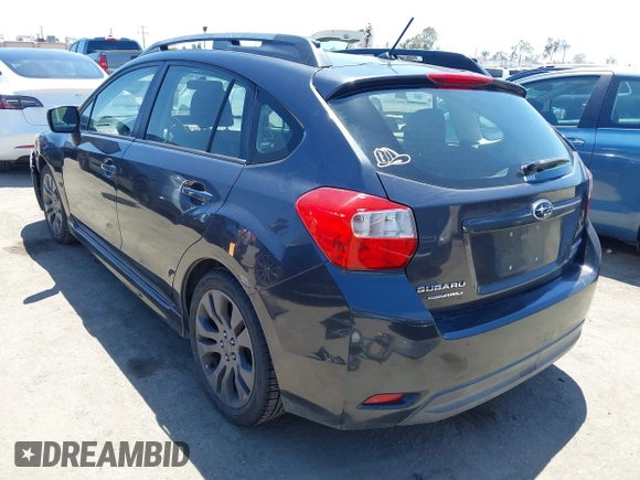 2013 Subaru Impreza Special Sports Premium с VIN JF1GPAL67D2804439, выставлен на аукционе IAAI как лот 42312954 с пробегом 148 612 миль миль и . История ставок и продаж доступна на DreamBid. Изображение 3.