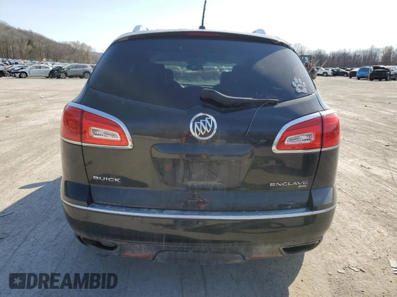 2015 Buick Enclave Leather with VIN 5GAKVBKD0FJ228252, listed as a Copart auction lot 48724465 with 210,103 mi miles and Salvage Title. Bid and sale history available at carsss.com. Image 6.