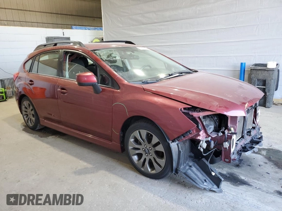 2014 Subaru Impreza Special Sports Premium z VIN JF1GPAL61E8288805, wystawiony jako Copart lot #52557885 z przebiegiem 91 889 mil mil oraz Szkoda całkowita • Salvage title. Historia ofert i sprzedaży dostępna na DreamBid. Obrazek 4.