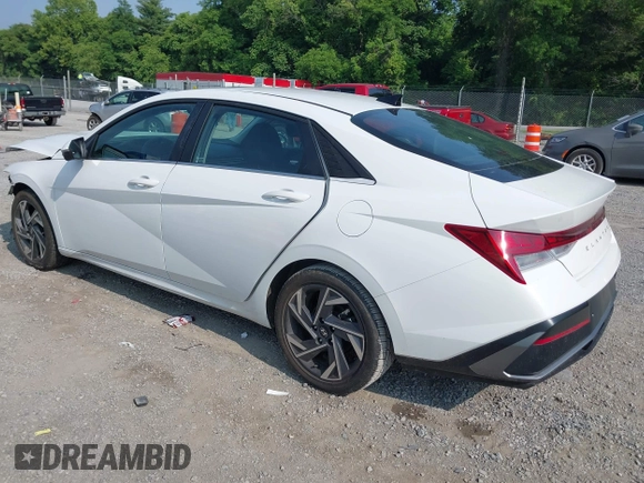 2024 Hyundai Elantra Limited с VIN KMHLP4DG9RU800577, выставлен на аукционе IAAI как лот 42484059 с пробегом 24 731 миль миль и . История ставок и продаж доступна на DreamBid. Изображение 3.