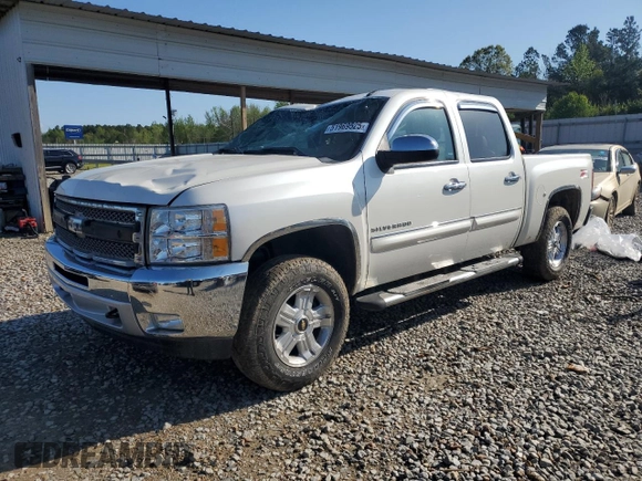 2012 Chevrolet Silverado 1500 LT with VIN 3GCPKSE79CG270645, listed as a Copart auction lot 51969525 with Not Provided miles and Salvage Title. Bid and sale history available at DreamBid. Image 1.