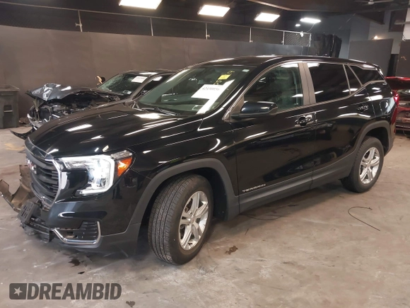 2022 GMC Terrain SLE with VIN 3GKALTEV6NL165129, listed as a IAAI auction lot 42430856 with 14,617 mi miles and . Bid and sale history available at DreamBid. Image 17.