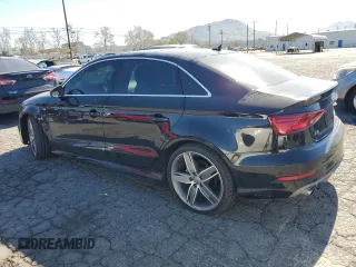 2017 Audi A3 Sedan Premium Plus with VIN WAUJ8GFF2H1029262, listed as a Copart auction lot 46554405 with 38,154 mi miles and Salvage Title. Bid and sale history available at carsss.com. Image 2.