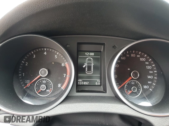 2012 Volkswagen Golf GTI Autobahn z VIN WVWHV7AJ6CW002616, wystawiony jako Copart lot #59335815 z przebiegiem 137 497 mil mil oraz Szkoda całkowita • Salvage title. Historia ofert i sprzedaży dostępna na DreamBid. Obrazek 9.