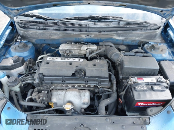 2008 Kia Rio LX with VIN KNADE123486365738, listed as a IAAI auction lot 41902367 with 248,194 mi miles. Bid and sale history available at carsss.com. Image 10.
