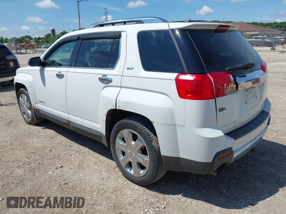 2011 GMC Terrain SLT-2 with VIN 2CTFLXE50B6207159, listed as a IAAI auction lot 42615413 with 98,214 mi miles and . Bid and sale history available at DreamBid. Image 3.