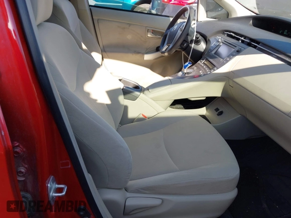 2015 Toyota Prius Four with VIN JTDKN3DU6F1913227, listed as a IAAI auction lot 42042511 with 155,535 mi miles. Bid and sale history available at carsss.com. Image 5.