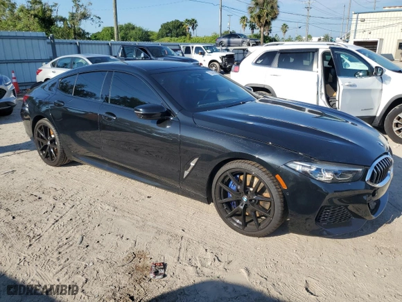 2022 BMW 8 Series 840i with VIN WBAGV2C04NCH22584, listed as a Copart auction lot 72024964 with 29,294 mi miles and Non Repairable. Bid and sale history available at carsss.com. Image 4.