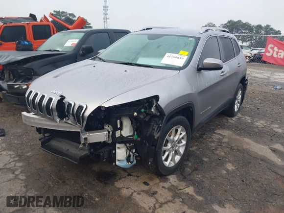 2016 Jeep Cherokee Latitude with VIN 1C4PJLCS7GW336973, listed as a IAAI auction lot 41769839 with 89,805 mi miles. Bid and sale history available at carsss.com. Image 18.