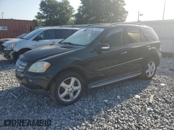 2008 Mercedes-Benz M 320 CDI with VIN 4JGBB22E58A390487, listed as a Copart auction lot 54608255 with 164,491 mi miles and Clean Title. Bid and sale history available at carsss.com. Image 1.