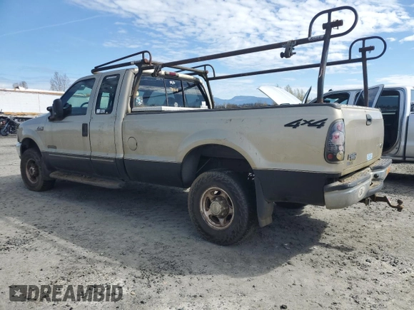 2000 Ford F-250 XL with VIN 1FTNX21F1YEA83615, listed as a Copart auction lot 49978775 with 198,382 mi miles and Salvage title. Bid and sale history available at DreamBid. Image 2.