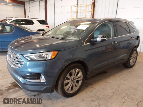 2019 Ford Edge Titanium with VIN 2FMPK4K99KBB95489, listed as a IAAI auction lot 41660757 with 60,286 mi miles. Bid and sale history available at carsss.com. Image 17.