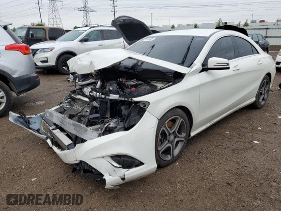 2014 Mercedes-Benz CLA 250 с VIN WDDSJ4EB3EN114338, выставлен на аукционе Copart как лот 57412645 с пробегом 116 724 миль миль и Списание • Salvage title. История ставок и продаж доступна на DreamBid. Изображение 1.