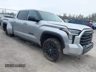 2024 Toyota Tundra Limited with VIN 5TFWA5EC5RX030364, listed as a IAAI auction lot 41988956 with 5,110 mi miles and . Bid and sale history available at DreamBid. Image 1.