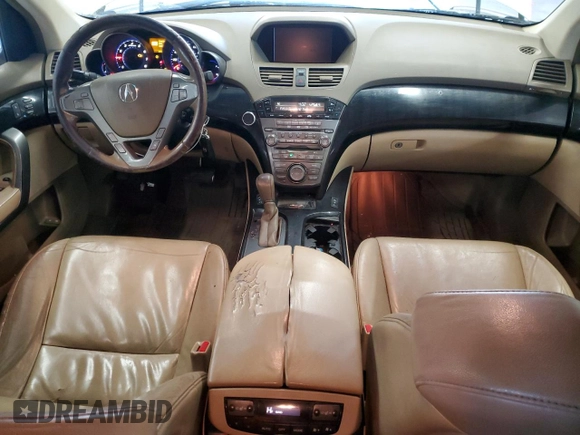 2009 Acura MDX Technology with VIN 2HNYD28479H511038, listed as a Copart auction lot 86165624 with 291,836 mi miles and Salvage Title. Bid and sale history available at DreamBid. Image 8.