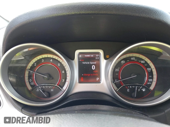 2013 Dodge Journey Crew with VIN 3C4PDCDG0DT591533, listed as a IAAI auction lot 42630548 with 164,961 mi miles and . Bid and sale history available at DreamBid. Image 7.